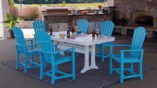 POLYWOOD® 7 Piece Palm Coast Dining Set - PWS299-1