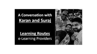 Routing for Learning via Learning Routes: A Conversation with Suraj and Karan.