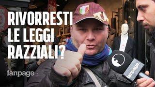 Come reagiresti alle leggi razziali?