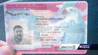 Woman provides documentation for man arrested, taken into ICE custody