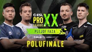 ESL PRO LEAGUE SEASON 20 - POLUFINALE - MIBR vs EternalFire | NaVi vs G2 Esports