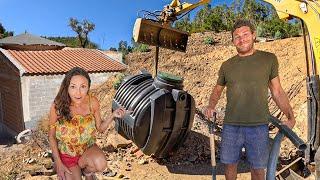 SOLVING A COMPLICATED SEPTIC ISSUE... transforming our WATERMILL into Dream Home