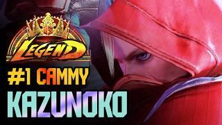 SF6  THE BEST Japanese Cammy player! (ft. Kazunoko)