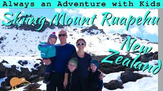 Skiing Mount Ruapehu with Little Kids | NZ North Island with Kids S5 Ep17