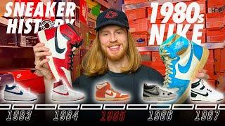 MY 1980s OG NIKE COLLECTION! (Sneaker History)