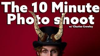 Jim Shoots Stuff : The 10 Minute Photo Shoot, w/ Charles Crowley.