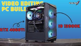 Video editing PC Build with 13900K + 4060TI