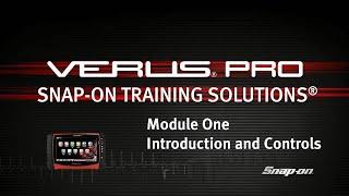 VERUS PRO Training Module 01 | Snap-on Diagnostics UK