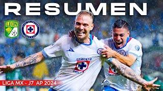 Resumen Leon vs Cruz Azul / Liga MX Jornada 7 Apertura 2024