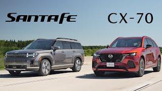 Hyundai Santa Fe OVER Mazda CX-70? The Battle No One Asked For.