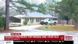 Search continues for missing Fayette Co. 1-year-old