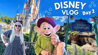 WALT DISNEY WORLD VLOG  Magic Kingdom using Multi Pass & Storybook dining at Wilderness Lodge