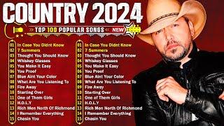 Top Country Songs 2024  Jason Aldean, Luke Combs, Luke Bryan, Chris Stapleton, Lee Brice,Kane Brown