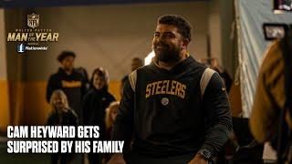 Pittsburgh Steelers Cam Heyward Gets Surprised by his Family  | WPMOY presented by Nationwide