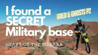 I found a SECRET military base in the 'Heart of the Pilbara' on my DRZ400 Enduro