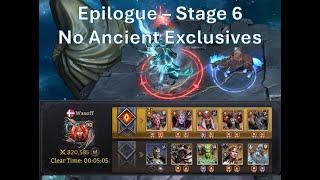 Epilogue - Stage 6 | Void Rift | No Ancient Exclusive Heroes | Watcher of Realms