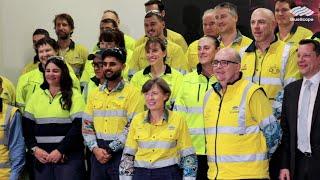 Plate Mill Modernisation Announcement, Port Kembla, NSW