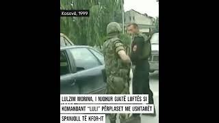 Lulzim Morina, i njohur gjatë luftës si Komandant “Luli” përplaset me ushtarët spanjoll të KFOR-it