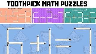 Easy Matchstick #Math #Puzzles with Answers