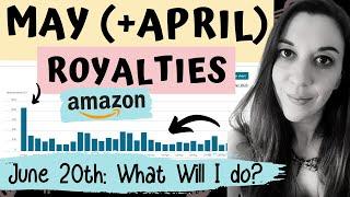 May & April Income Report KDP - Amazon Printing Cost Increase - Low Content Book Publishing 2023