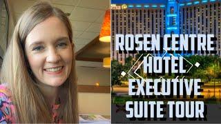 Rosen Centre REVIEW!! With Executive Suite Room Tour Orlando Florida