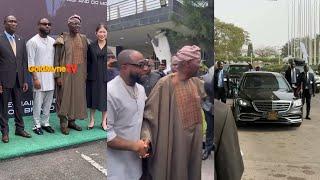 Davido and Lagos state governor Sanwo Olu new business agreement