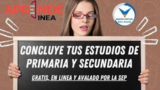 Estudiar Primaria y Secundaria en Linea y Gratis 