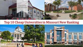 Top 10 CHEAP UNIVERSITIES IN MISSOURI NEW RANKING | Colleges in St Louis