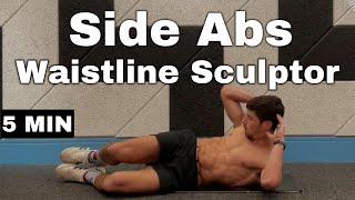 5-Minute Waistline Sculptor - Side Abs Workout for a Defined Core 