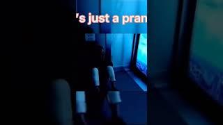 Elevator prank makes man cry 