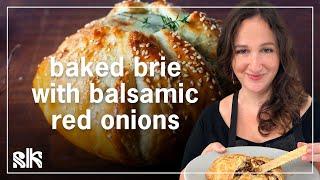 Baked Brie with Balsamic Red Onions | Smitten Kitchen with Deb Perelman