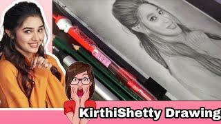 #Uppena  Kirthi Shetty Drawing _ Sivanagaraj Art