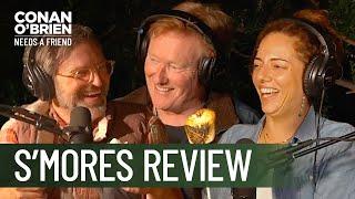 Conan & The Chill Chums Make S'mores | Conan O'Brien Needs A Friend