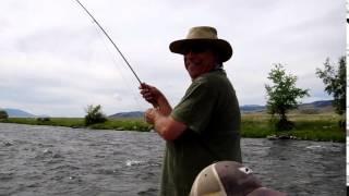 Dick Ruesenberg Fishing the Madison