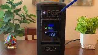 CyberPower CP1500PFCLCD UPS Review - An AFFORDABLE Sine wave Battery Backup UPS