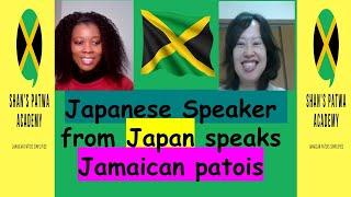 Japanese speaker from Japan speaks Jamaican Patois