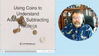 Math Basics: Use coins to understand adding and subtracting fractions