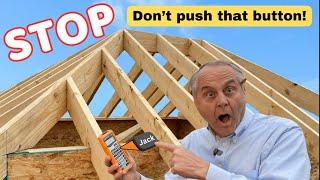 How to frame a hip roof with correct jack rafter lengths