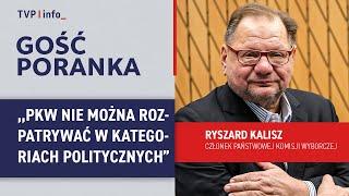 Ryszard Kalisz: PKW nie można rozpatrywać w kategoriach politycznych | GOŚĆ PORANKA