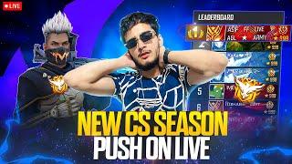 New CS-Ranked Season + Serious Rank Push  After Long  #freefire #classylive #nonstop_live #live