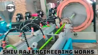 best quality PVC Braided hose pipe machine make Shiv Raj Engineering Works
