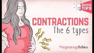 #LABOR: THE 6 TYPES OF CONTRACTIONS ⏰ How are they? How does it feel?