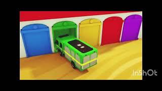 Wheets on the bas+BIngo song/oh nol cars Fell into color leke/Baby Narsery Rhymes &.  kids songs