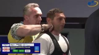 EPF European Powerlifting Championships 2018 Zurab Dzamukashvili 83 kg