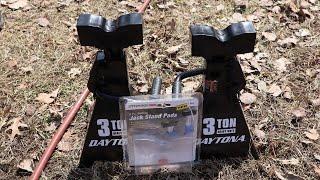 Harbor Freight Jack Stand Pads  - A Must Have!! - Protect Your Vehicle