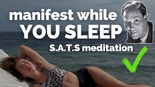 Visualisation Sleep Meditation inspired by Neville Goddard - Fall asleep to the WISH FULFILLED 