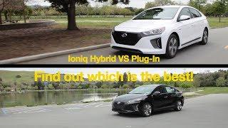 2018 Hyundai Ioniq Hybrid VS Ioniq Plug-In Hybrid | DGDGTV