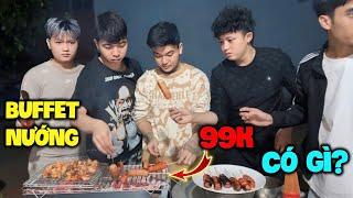 DUY BIN Thử Thách Đồ Nướng Buffet 99k Tại Nhà - Tiệc Nướng Đón Không Khí Lạnh