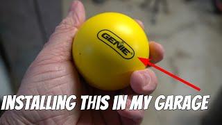 Effortless Garage Ball Parking Aid Installation and Usage | Genie Yellow Perfect Stop Tutorial |