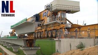 Amazing Modern Bridge Construction Machines - Latest Bridge Construction Technology